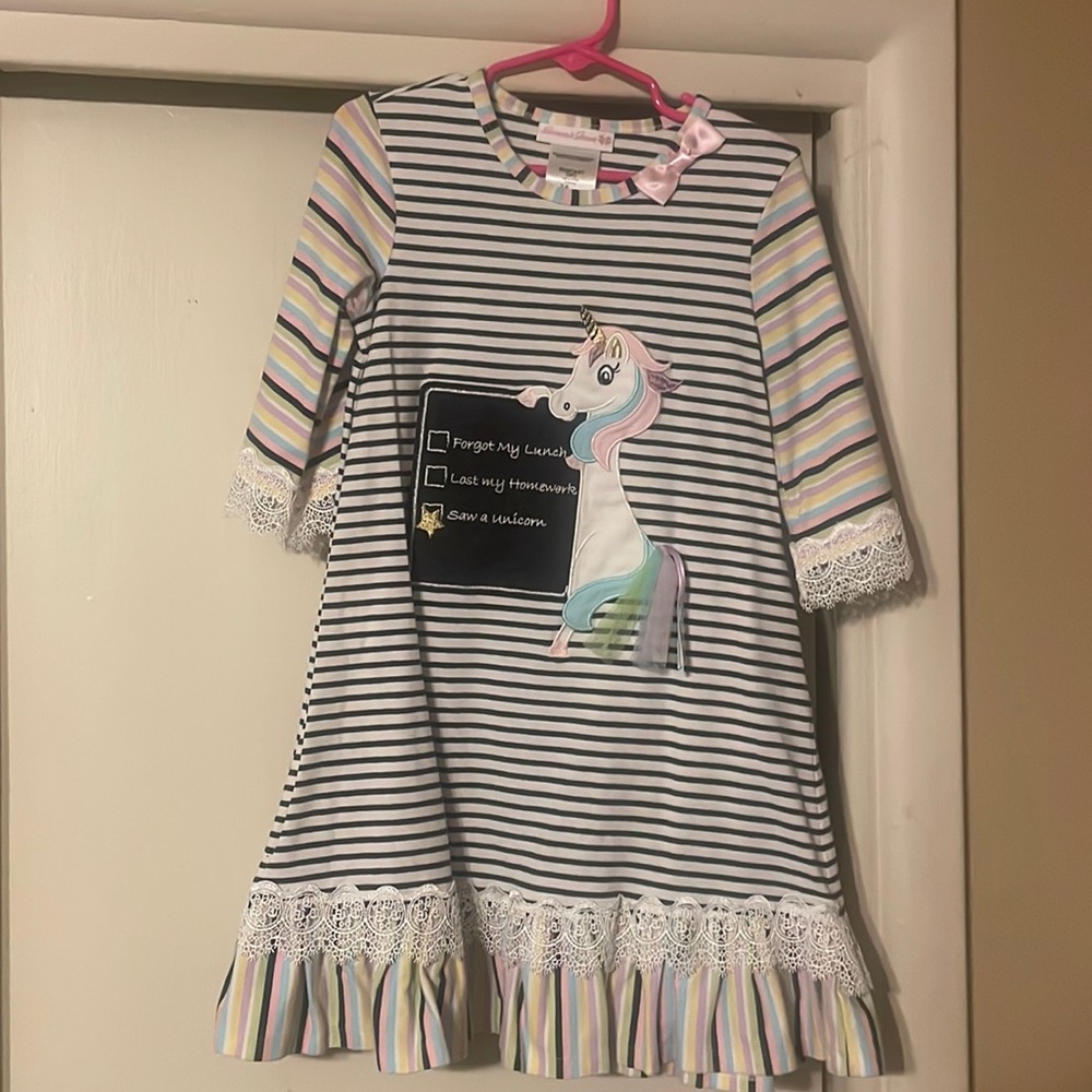 Girls Unicorn dress